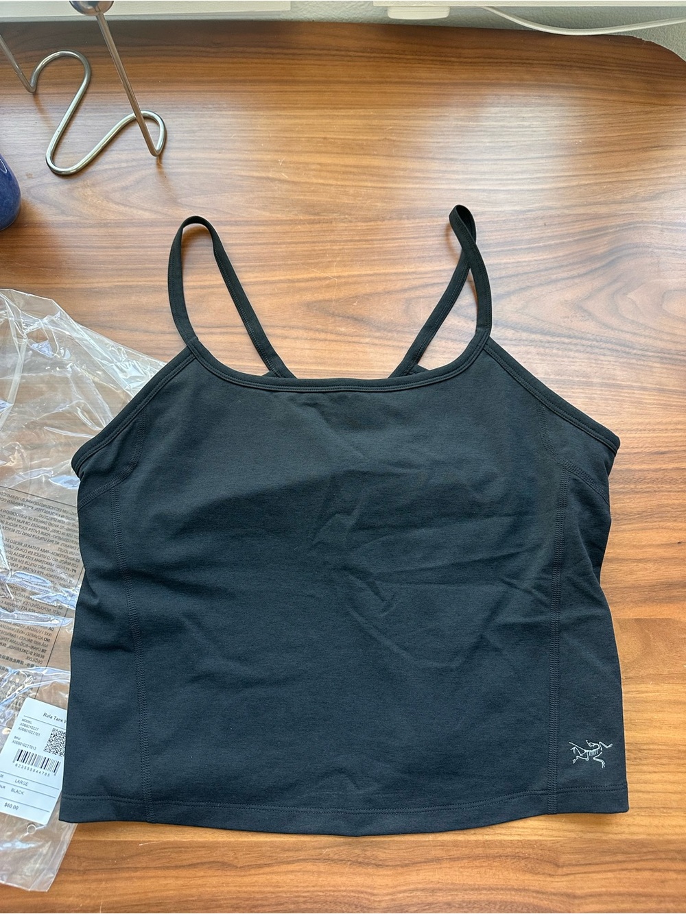 NWT Arc'teryx Black Rula Tank